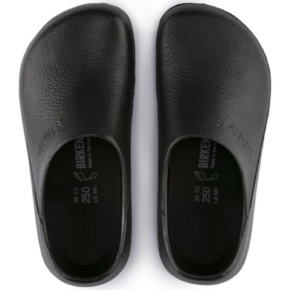 Birkenstock Blue Clogs with Contoured Fit and Matte Finish